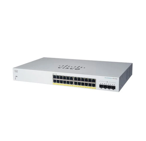 Hình ảnh chi tiết Switch Cisco Business 220-24P-4G - 24 cổng PoE+, Smart - Ảnh số 1