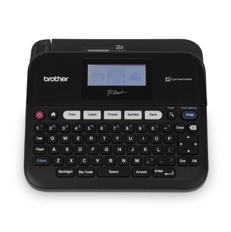 Hình ảnh chi tiết Máy in nhãn để bàn Brother PT-D450 Kết nối PC - Ảnh số 1