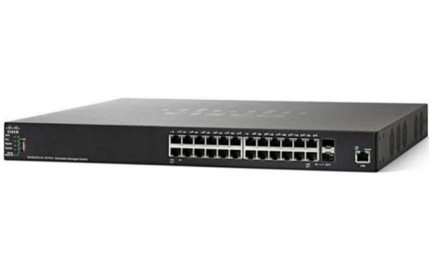 Hình ảnh chi tiết Switch Cisco SF350-24P - 24 cổng 10/100Mbps PoE, Managed - Ảnh số 1