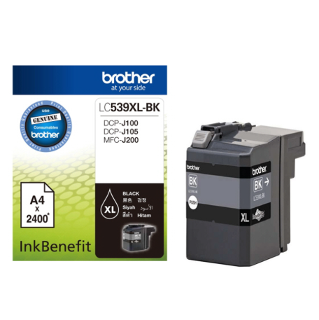 Hình ảnh chi tiết Mực in Brother LC-539XLBK - Black - Ảnh số 1