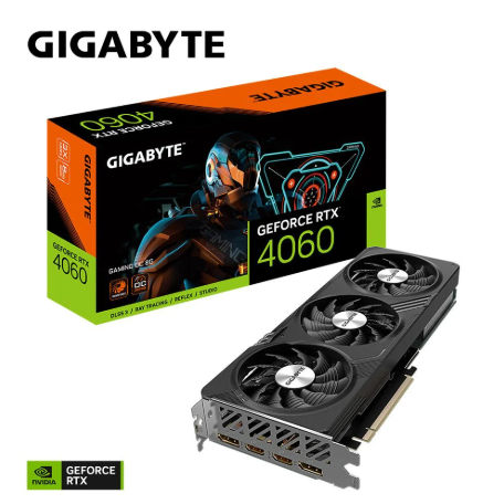 Hình ảnh chi tiết VGA Gigabyte GeForce RTX 4060 GAMING OC 8GB GDDR6 - Ảnh số 1