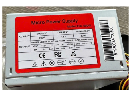 Hình ảnh chi tiết Nguồn máy tính Micro ATX 500W - Ảnh số 1