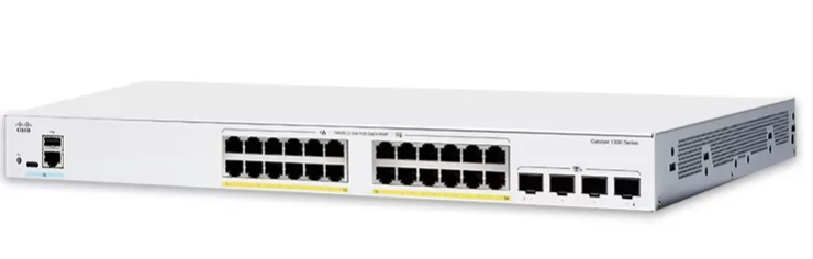 Hình ảnh chi tiết Switch Cisco Catalyst 1300-24T-4G - 24 cổng Gigabit, Managed - Ảnh số 1