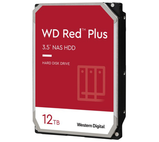 Hình ảnh chi tiết HDD WD Red Plus 12TB SATA3 - Chuyên dụng NAS - Ảnh số 1
