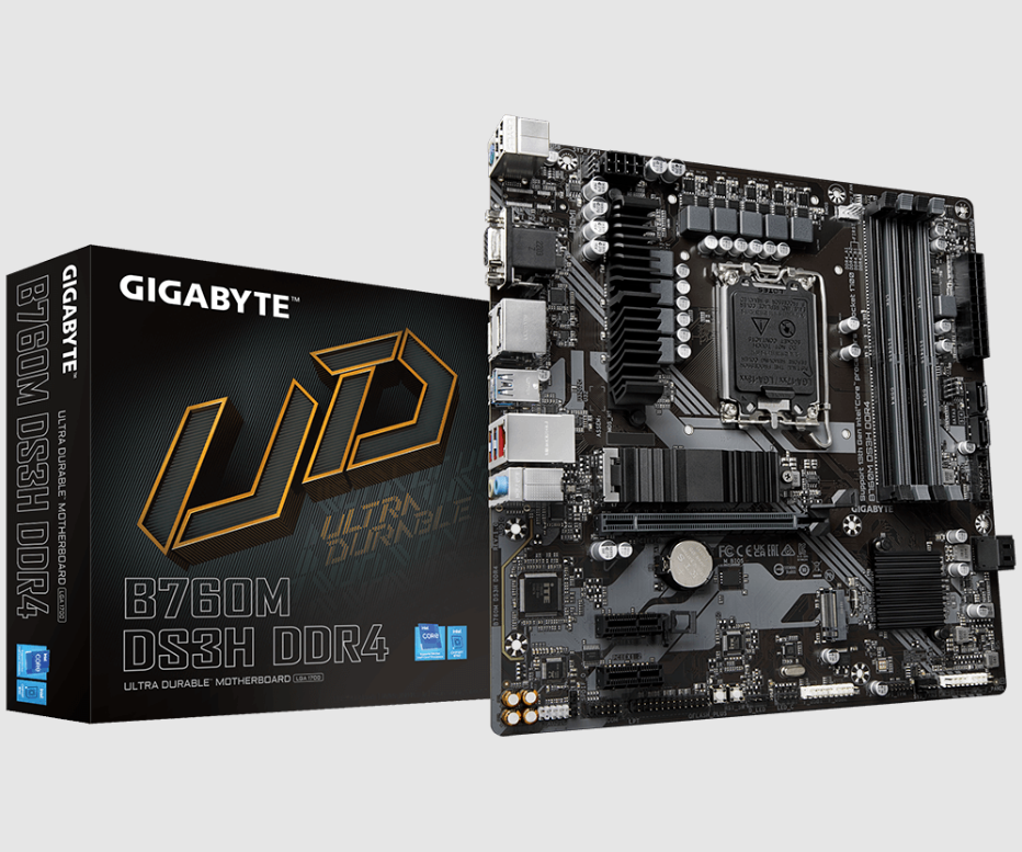 Hình ảnh chi tiết Mainboard Gigabyte B760M DS3H DDR5 - Socket LGA1700, B760 - Ảnh số 1