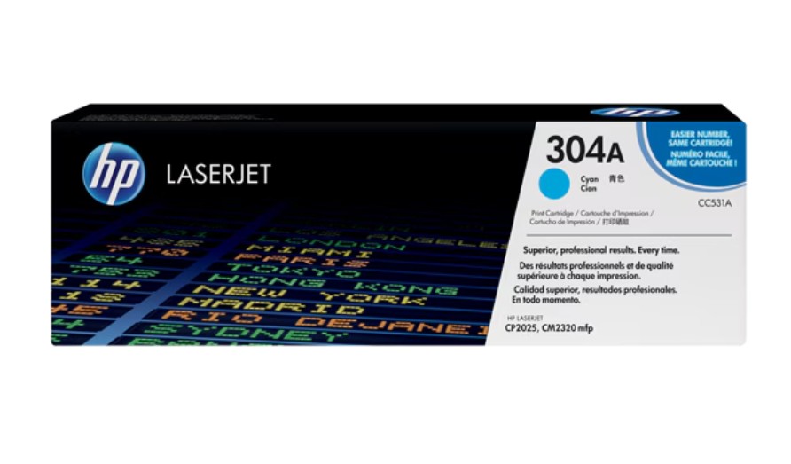 Hình ảnh chi tiết Mực in HP 304A (CC531A) - Cyan - Ảnh số 1