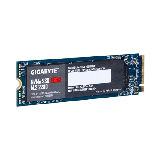 Hình ảnh chi tiết SSD Gigabyte 256GB M.2 NVMe Gen3 - Ảnh số 1