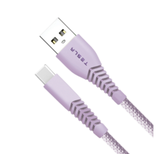 Hình ảnh chi tiết CÁP SẠC TESLA TL01C - MÀU TÍM - Ảnh số 1
