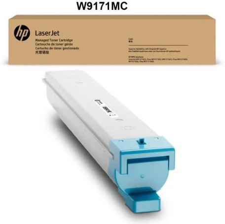 Hình ảnh chi tiết MỰC IN HP LASERJET CYAN MANAGED TONER CARTRIDGE_W9171MC - Ảnh số 1