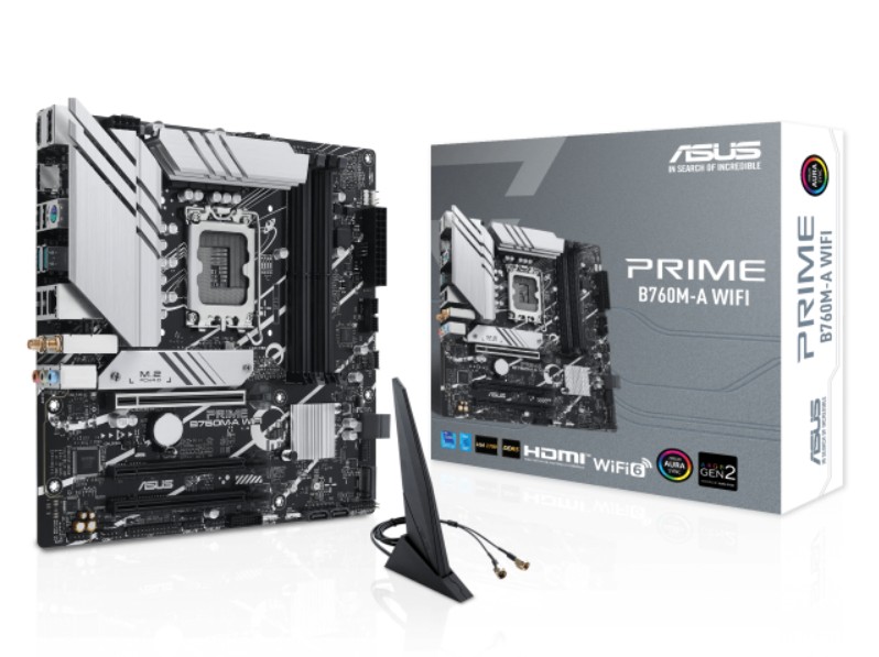 Hình ảnh chi tiết Mainboard Asus PRIME B760M-A WIFI DDR5 - Socket LGA1700, B760 - Ảnh số 1
