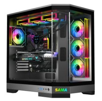 Hình ảnh chi tiết Case máy tính SAMA 3311 - Hỗ trợ ATX, M-ATX - Ảnh số 1