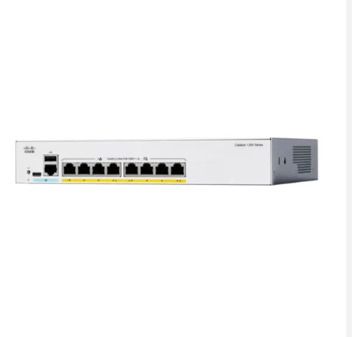 Hình ảnh chi tiết Switch Cisco Catalyst 1200-8P-E-2G - 8 cổng PoE, Managed - Ảnh số 1