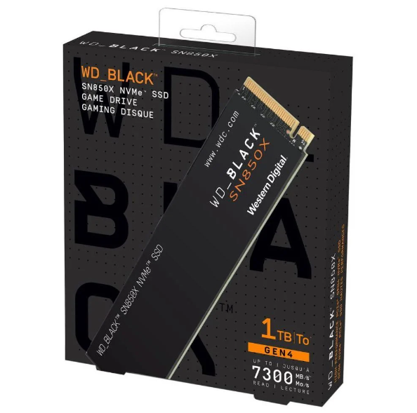 Hình ảnh chi tiết SSD WD Black SN850X 1TB M.2 NVMe Gen4 - Ảnh số 1
