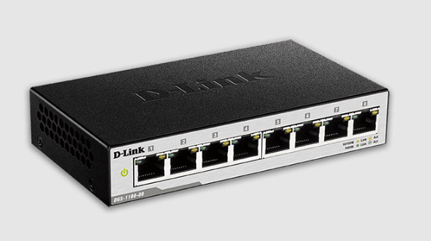 Hình ảnh chi tiết Switch 8 cổng Dlink DGS-1100-08P - Ảnh số 1