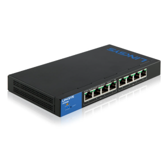 Hình ảnh chi tiết Switch Linksys LGS308MP 8-Port Gigabit - Ảnh số 1