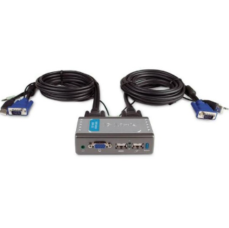 Hình ảnh chi tiết KVM Switch D-Link KVM-221 2 Port USB - Ảnh số 1