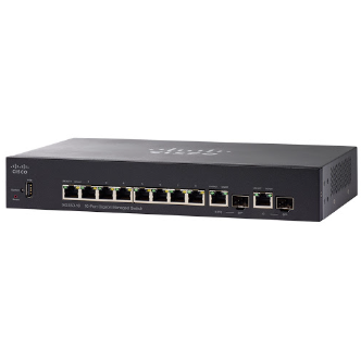 Hình ảnh chi tiết Switch Cisco SG350-10-K9 8-port - Ảnh số 1