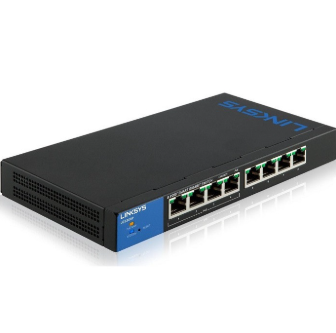 Hình ảnh chi tiết Switch Linksys LGS308P PoE 8-Port Gigabit - Ảnh số 1