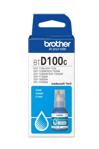 Hình ảnh chi tiết Mực in Brother BTD100C - Cyan - Ảnh số 1