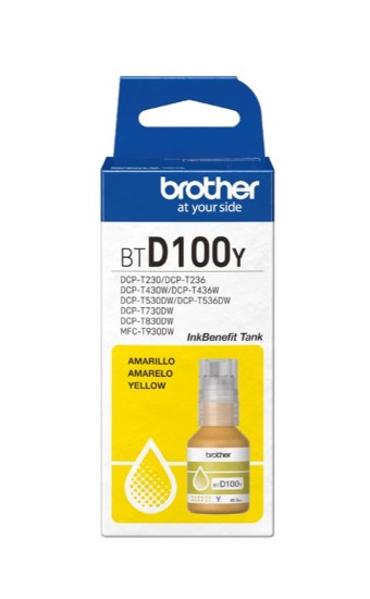 Hình ảnh chi tiết Mực in Brother BTD100Y - Yellow - Ảnh số 1