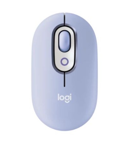 Hình ảnh chi tiết Chuột không dây Logitech POP Mouse - Tím (910-007403) - Ảnh số 1