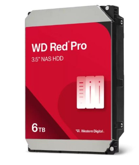 Hình ảnh chi tiết HDD WD Red Pro 6TB SATA3 - Chuyên dụng NAS - Ảnh số 1