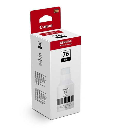 Hình ảnh chi tiết Mực in Canon GI-76BK - Pigment Black - Ảnh số 1