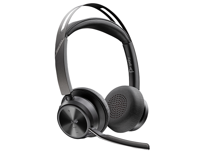 Hình ảnh chi tiết Tai nghe không dây HP Poly Voyager Focus 2 - ANC, MS Teams, USB-C/A - Ảnh số 1