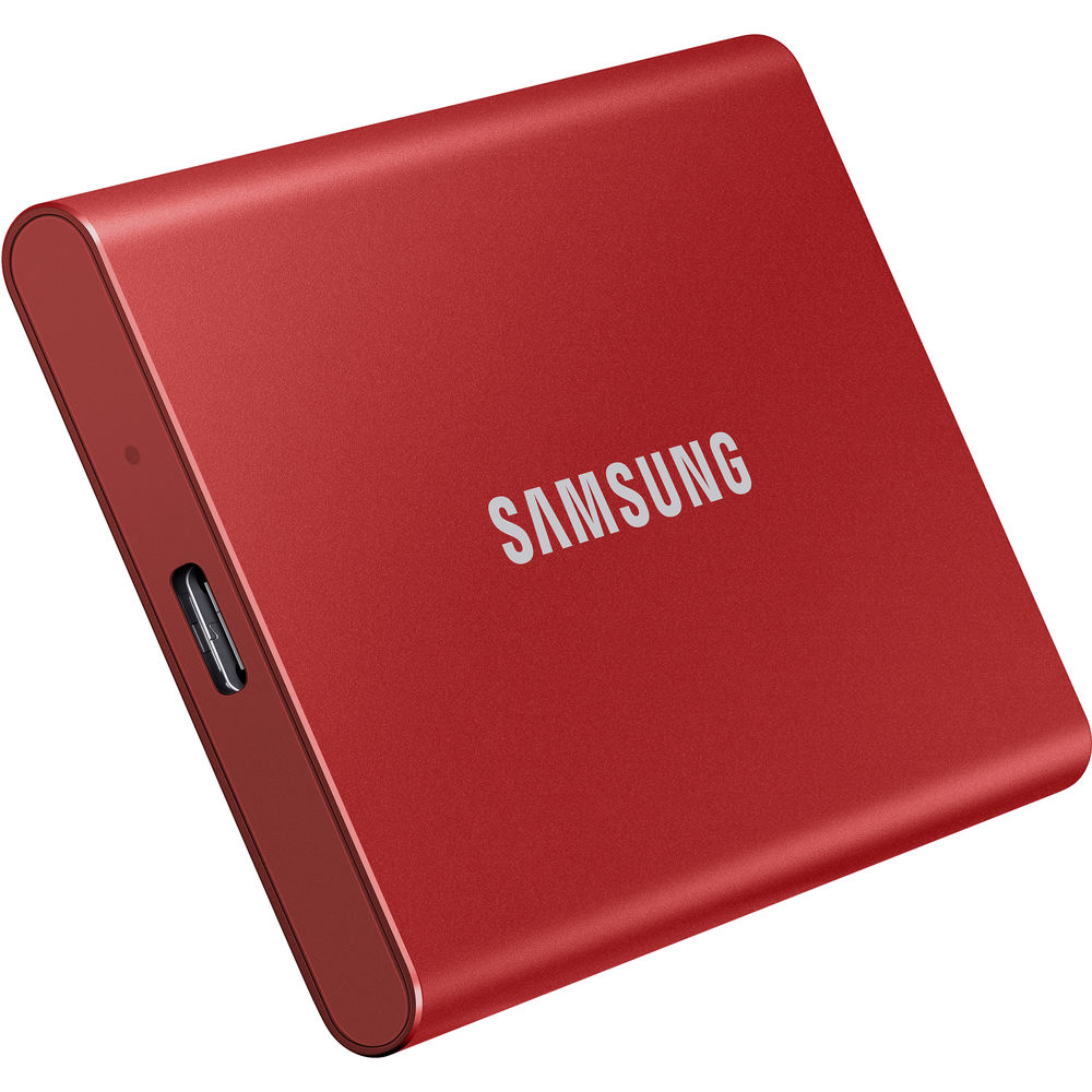 Hình ảnh chi tiết Ổ cứng Samsung SSD T7 Portable 500GB Đỏ - Ảnh số 1
