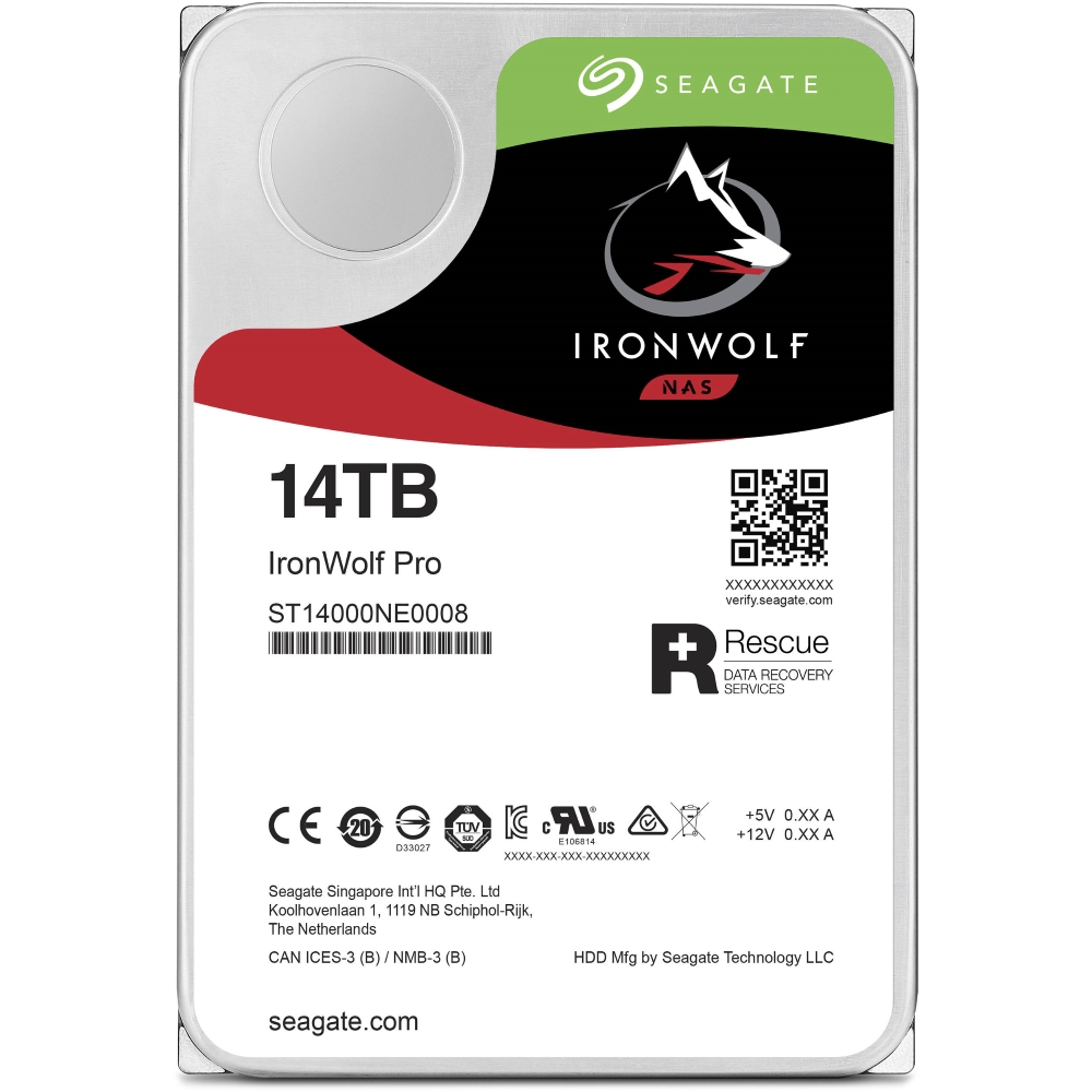 Hình ảnh chi tiết Ổ cứng Seagate 14TB IronWolf ST14000NE0008 - Ảnh số 1