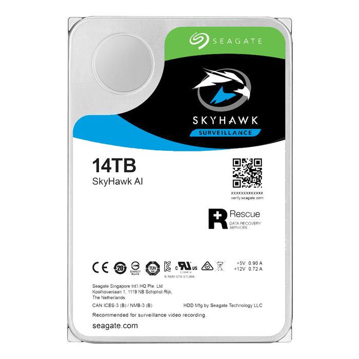 Hình ảnh chi tiết Ổ cứng Seagate 14TB SkyHawk ST14000VE0008 - Ảnh số 1