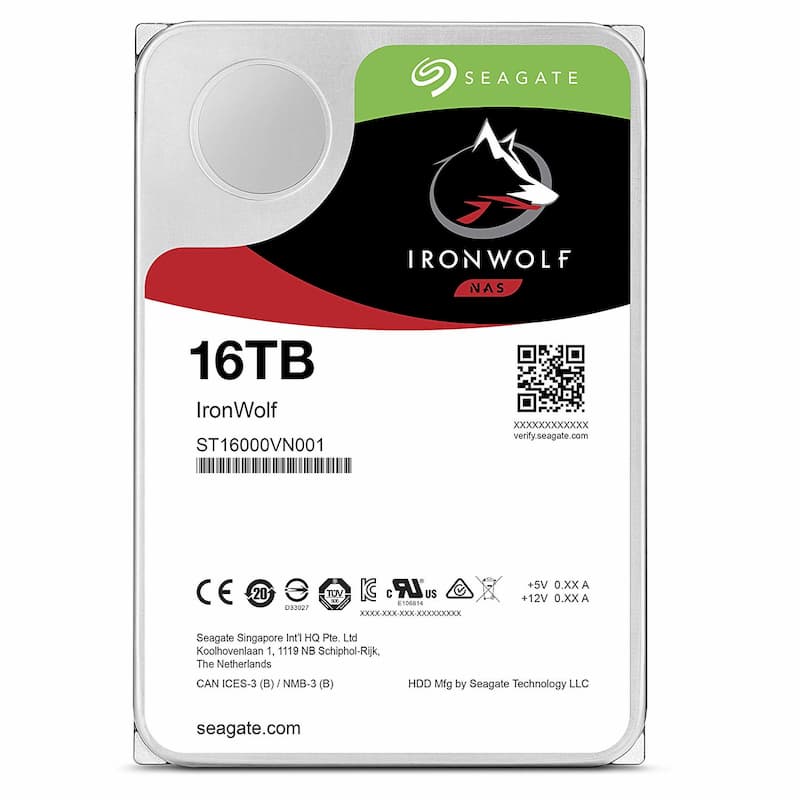 Hình ảnh chi tiết Ổ cứng Seagate 16TB IronWolf ST16000VN001 - Ảnh số 1