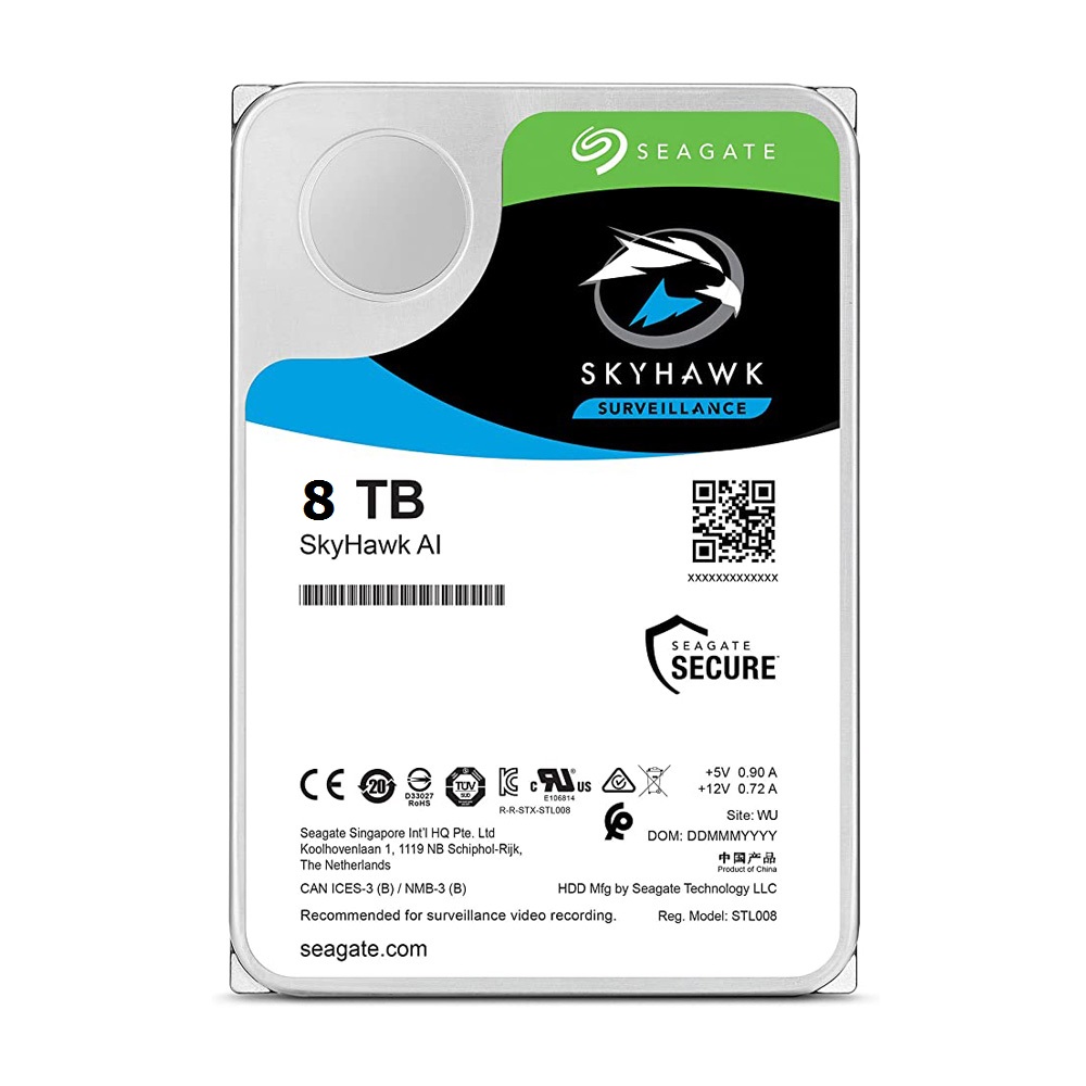 Hình ảnh chi tiết Ổ cứng Seagate 8TB SkyHawk AI ST8000VE000 - Ảnh số 1