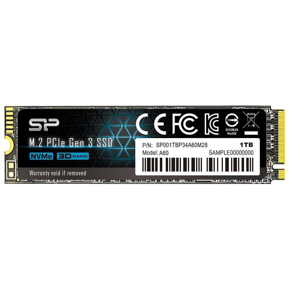 Hình ảnh chi tiết SSD Silicon Power A60 1TB M.2 NVMe Gen3 - Ảnh số 1