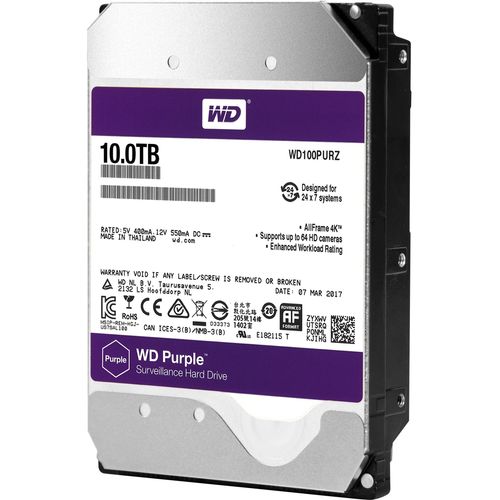 Hình ảnh chi tiết Ổ cứng Western 10TB WD102PURZ - Ảnh số 1