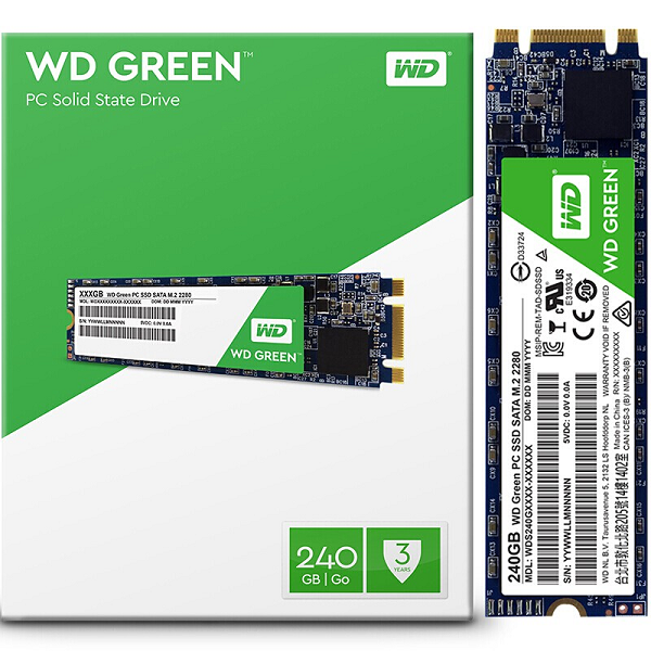 Hình ảnh chi tiết Ổ cứng SSD Western M2-2280 240GB WDS240G2G0B - Ảnh số 1