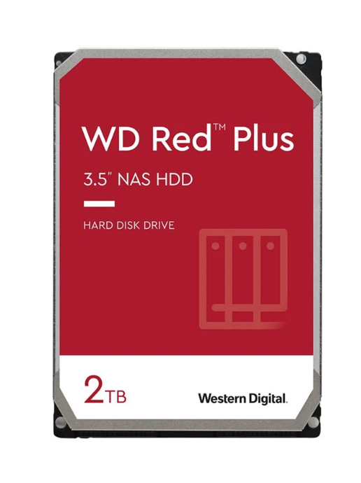 Hình ảnh chi tiết HDD WD Red Plus 2TB SATA3 - Chuyên dụng NAS - Ảnh số 1