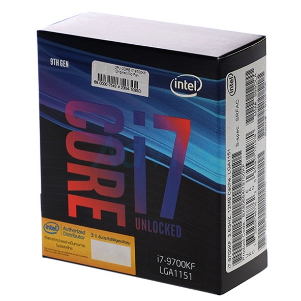 Hình ảnh chi tiết CPU Core i7 9700KF Coffee Lake - Ảnh số 1