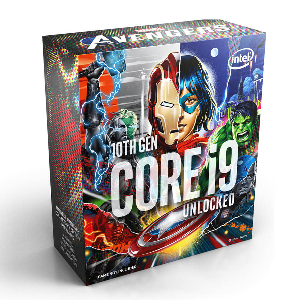 Hình ảnh chi tiết CPU Core i9 10850KA Comet Lake Avengers Edition - Ảnh số 1