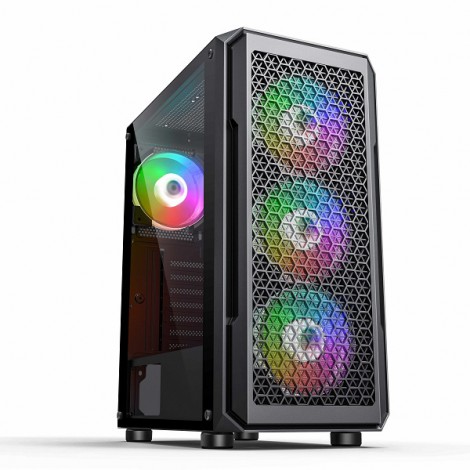 Hình ảnh chi tiết Case máy tính SAMA 338B - Hỗ trợ ATX, M-ATX - Ảnh số 1