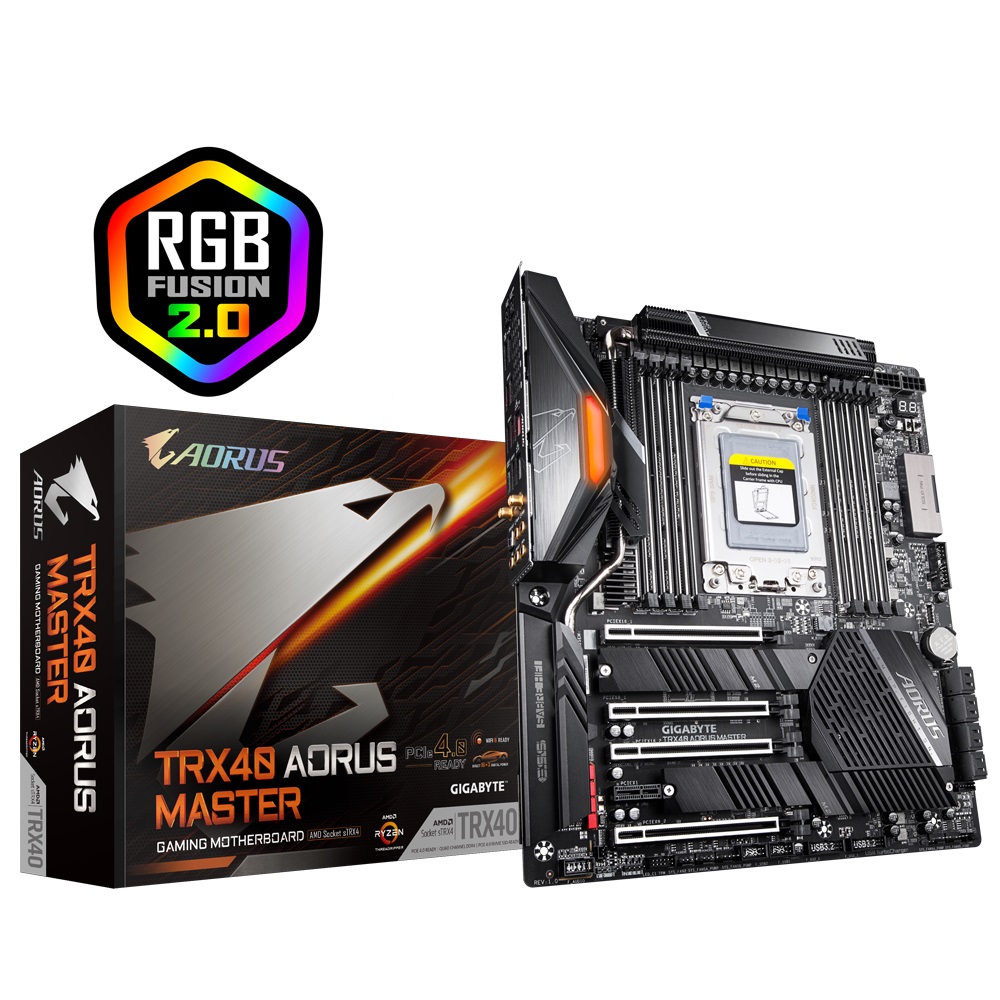 Hình ảnh chi tiết Mainboard Gigabyte TRX40 Aorus Master - Ảnh số 1