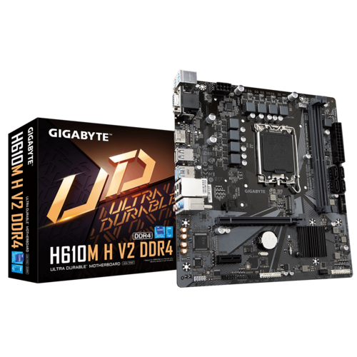 Hình ảnh chi tiết Mainboard Gigabyte H610M H V2 DDR4 - Socket LGA1700, H610 - Ảnh số 1