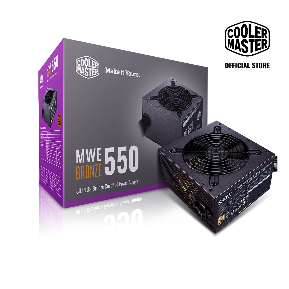 Hình ảnh chi tiết Nguồn máy tính Cooler Master MWE 550W - Ảnh số 1