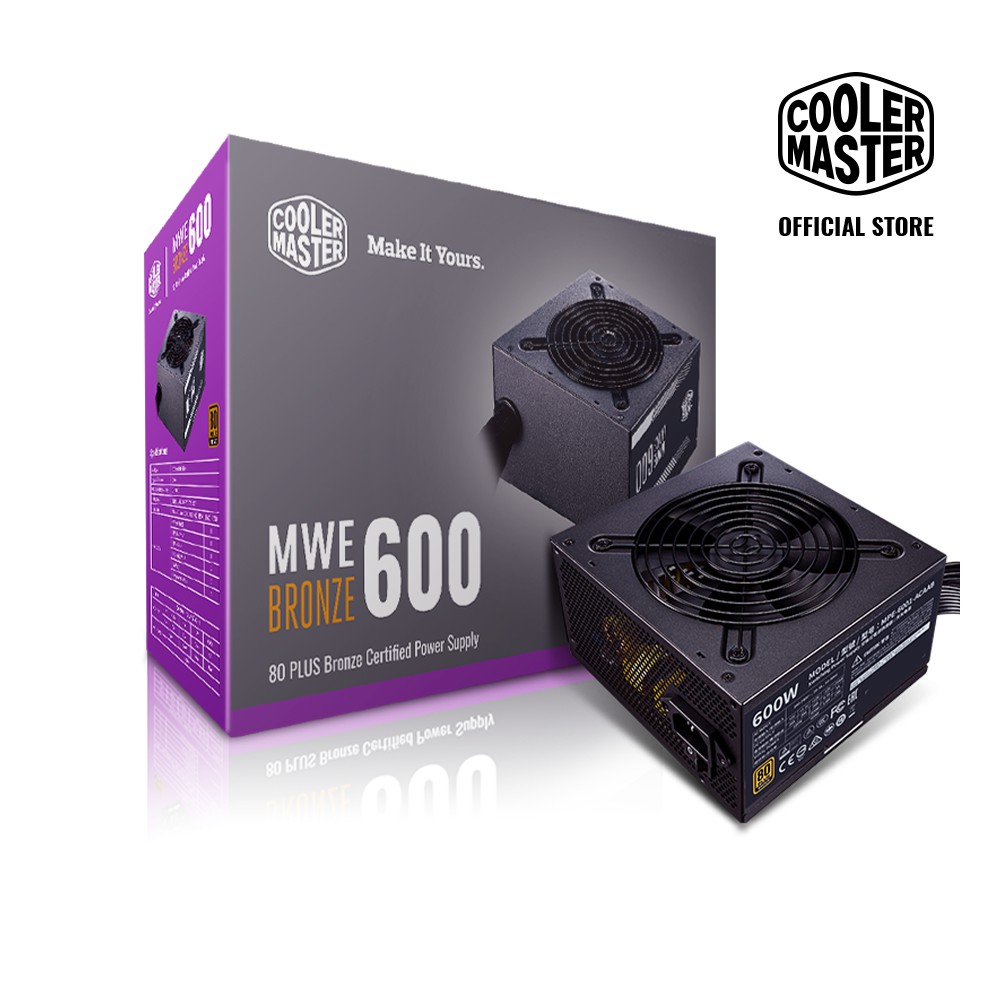 Hình ảnh chi tiết Nguồn máy tính Cooler Master MWE 600W 80 Plus Bronze V2 - Ảnh số 1