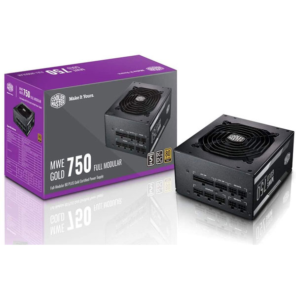 Hình ảnh chi tiết Nguồn máy tính Cooler Master MWE 750W 80 Plus Gold - Ảnh số 1