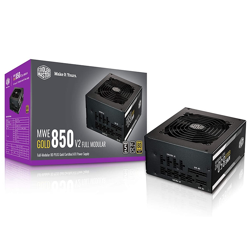 Hình ảnh chi tiết Nguồn máy tính Cooler Master MWE 850W 80 Plus Gold V2 - Ảnh số 1
