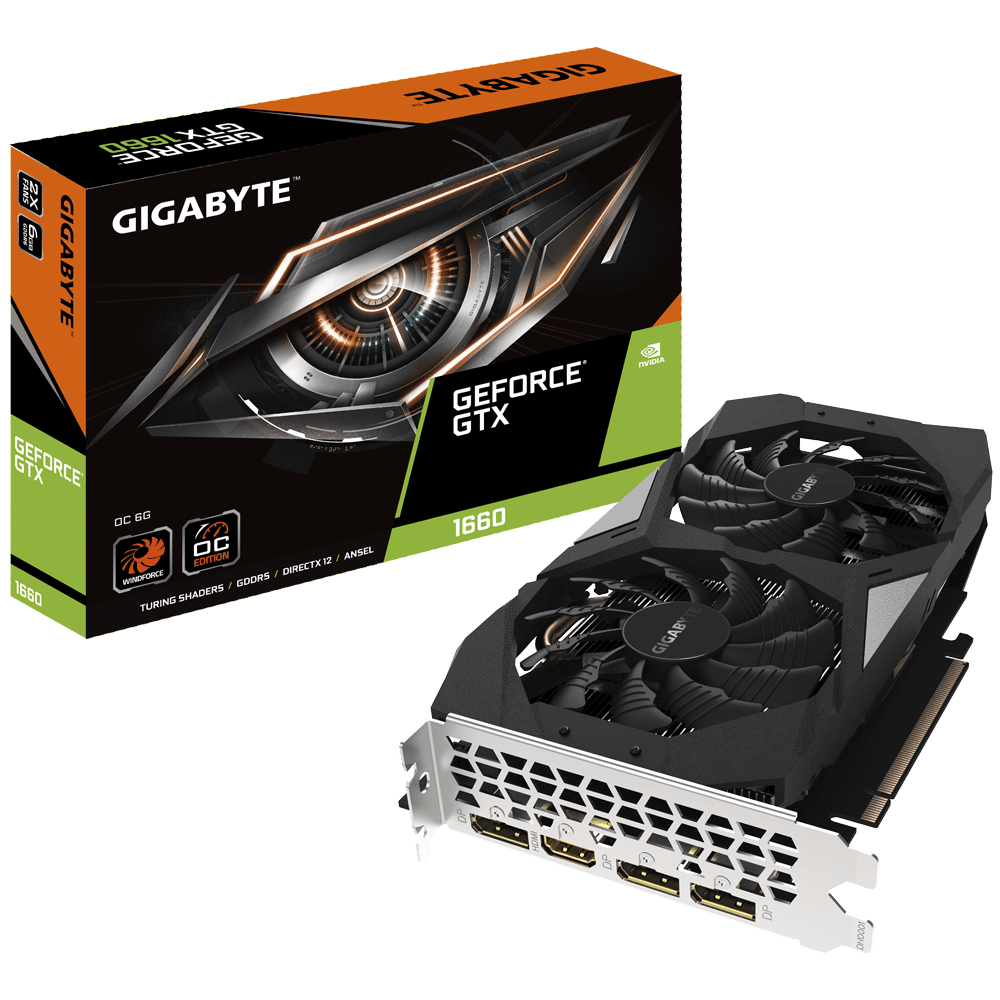 Hình ảnh chi tiết Card đồ họa Gigabyte N1660OC-6GD - Ảnh số 1