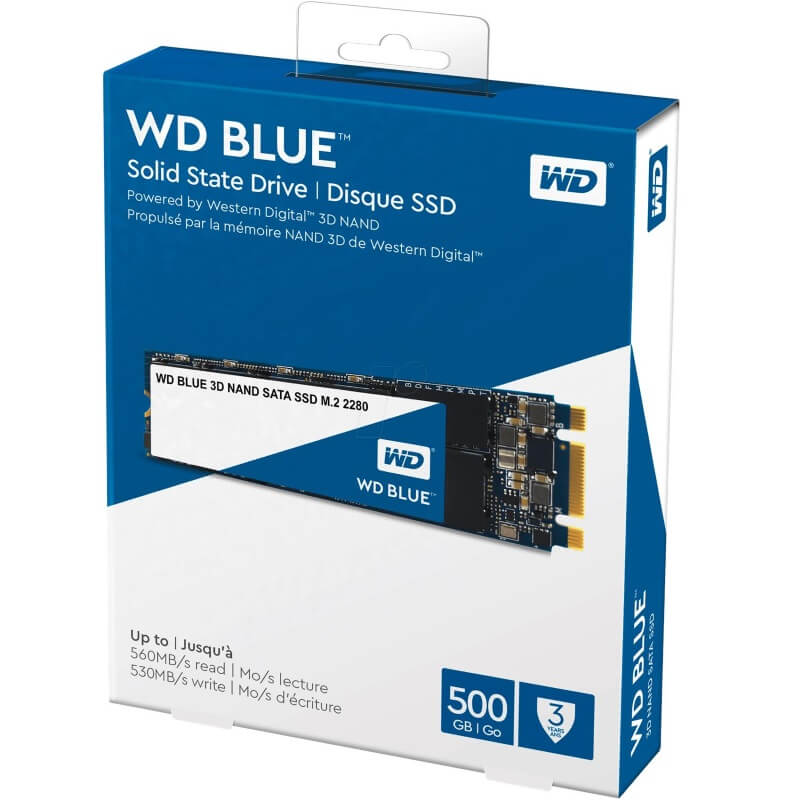 Hình ảnh chi tiết Ổ cứng SSD Western M2-2280 500GB WDS500G2B0B - Ảnh số 2