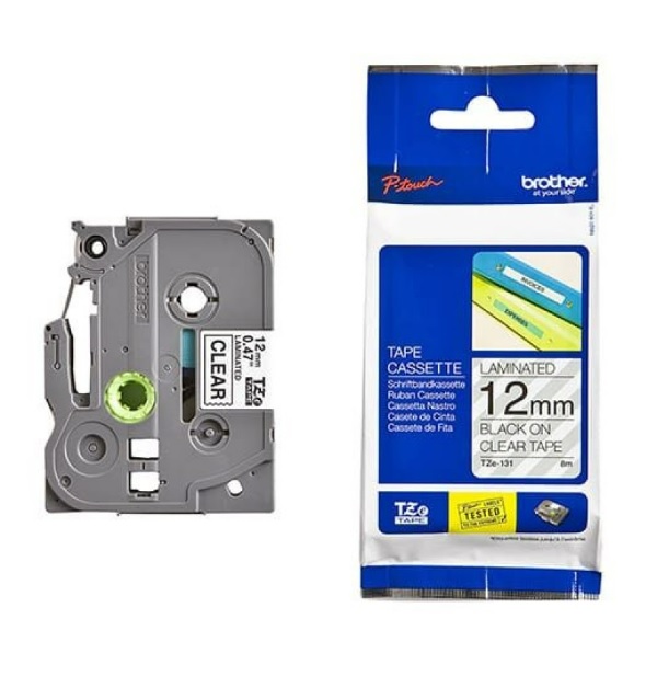 Hình ảnh chi tiết Nhãn in Brother TZe-631 - 12mm, Đen trên Vàng - Ảnh số 1