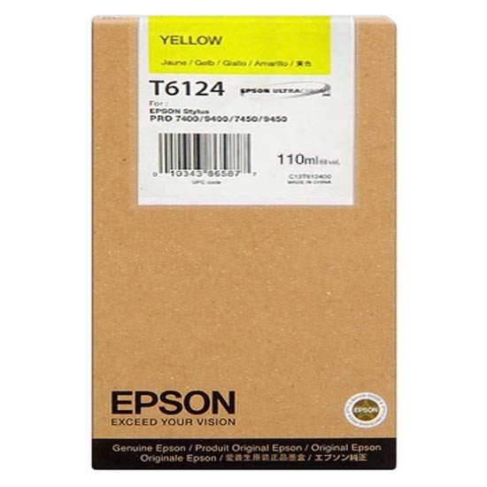 Hình ảnh chi tiết Mực in phun Epson Yellow C13T612400 - Ảnh số 1